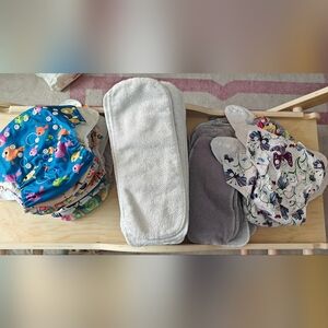 Alva Baby Cloth Diaper Lot